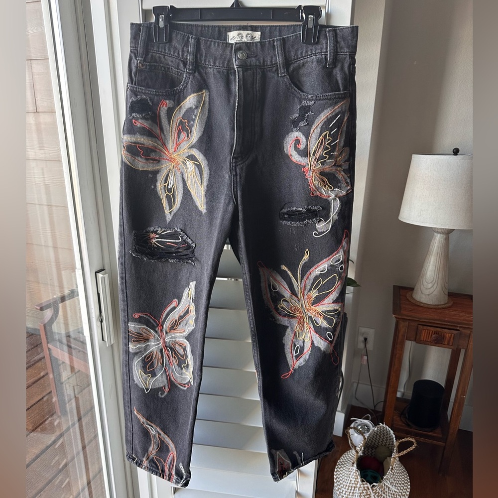 We The Free Charcoal Denim